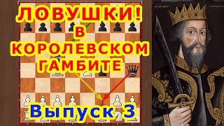 Королевский гамбит 3 ♔ Шахматы и Шахматные Ловушки в дебюте ♕ Атака на фланге!