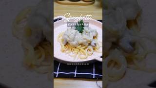 GAK PERLU KE RESTAURANT MAHAL ‼️CUKUP SPAGHETTI CARBONARA VERSI EKONOMIS NIH GUYSS