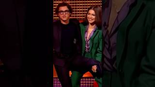 Tom Holland was too SHORT to Catch Zendaya?!"😭 #shorts #marvel #spiderman