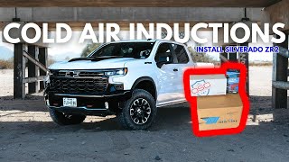 Cold Air Inductions Install Silverado ZR2