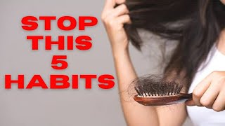 5 Daily Habits that DAMAGE your HAIR | SOLUTION for your HAIR PROBLEMS | in Tamil | Anas