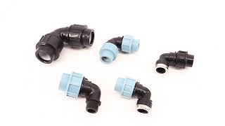 HDPE pipe fittings Italian style compression fitting