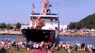 USCG Cutter Hollyhock at Grand Haven, MI.