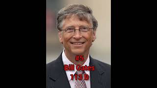 Top 5 Richest person in the world