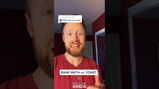 Rank Math vs Yoast SEO #seo #seotips #seotips2022 #seotools #seohacks #shorts