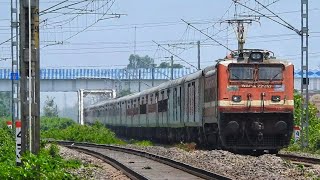 THE DAILY LONGEST RUNNING TRAIN OF INDIA | Heavily delayed Avadh Assam Express running towards NJP |