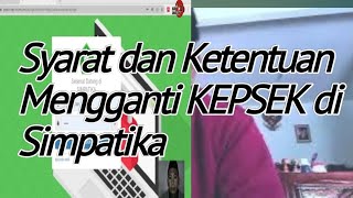 Cara mengubah kepala sekolah/Madrasah di Simpatika