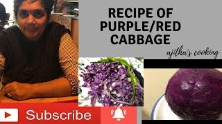 Recipe of Purple/ Red cabbage