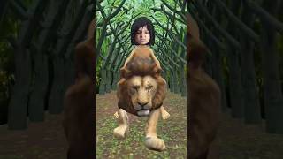 Jungle mein sher 🦁#lion #funny #shorts #youtubeshorts #masti