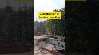 Construction at Gwalior Junction