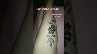 B.T.S. Tattoo | Flower With BTS. Tattoo ideas.|Tattoo design #tattooart