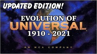 Evolution Of Universal Pictures | UPDATED | 1910 - 2021