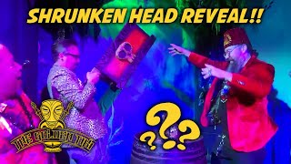 SHRUNKEN HEAD REVEAL at The Golden Tiki! Las Vegas Tiki Bar!