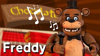 ¡CHOCOLATE CON ALMENDRAS: VERSIÓN FREDDY FNAF LA PELICULA! 🍫😱 PARODIA ANIMADA DE CANCION MIKECRACK 🎶