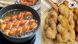 Корейские пончики "квабеги" | KOREAN TWISTED DONUTS | Вкус Кореи