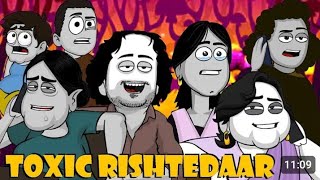 new funny video toixic ristedar🤣🤣🤣#comedy #funny #cartoonstory