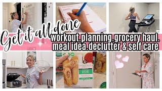 *NEW* GET IT ALL DONE WALMART GROCERY HAUL WORKOUT SELF CARE DECLUTTER COOK WITH ME TIFFANI BEASTON