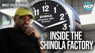 Inside the Shinola Factory: Exclusive Watch Tour in Detroit | Wrist Check Podcast