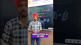 Class 12: Day 18 Chapter 5 Derivatives | Higher Order Derivatives #maths #derivatives #k2institute