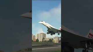 The concorde at Hong Kong - msfs