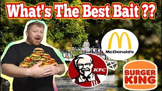 Fast Food Fishing Challenge: McDonald's vs Burger King vs KFC