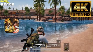 Game For Peace Miramar Map Realistic Graphics 4k 60 FPS Gameplay || Game For Peace Max Graphics ||