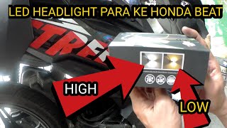 Honda Beat Street Head ledlight and kill wiriless kill switch