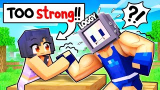 🥰 I AM TOO STRONG THAN LOGGY | Chapati Hindustani Gamer | Minecraft