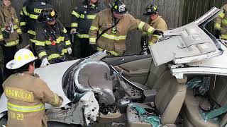 Extrication Class The Final Cut. #genesisrescuetools #firefighters #firelife #volunteerfirefighters