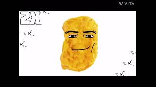 Chicken nugget singing 1x to 100x #fyp #meme #funny