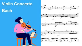 Bach - Violin Concerto in G Minor BWV 1056R - 3. Presto [Violin Sheet Music]