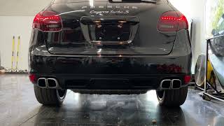 2014 Porsche Cayenne Turbo S VIN: WP1AC2A23ELA87100 Exhaust Note Video.