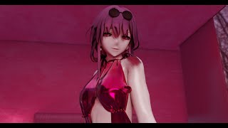 {MMD Blender}JISOO/꽃(FLOWER){honkai star rail/Kafka}cloth simulation