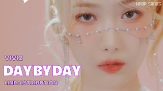 VIVIZ - ‘DAY BY DAY’ (Line Distribution+Color Coded)