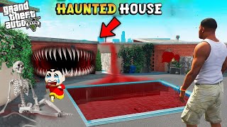 GTA 5 : Franklin and Shinchan Inside His Evil Haunted House in GTA 5 Tamil!