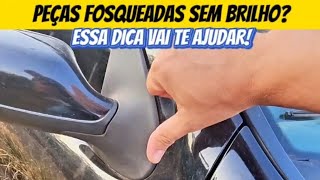 Vai deixar toda peça com aspecto de nova!