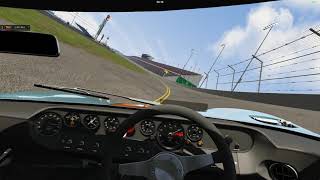 AC | Ford GT40 | Daytona International Speedway | Test lap & crash