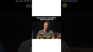 How Zuckerberg Made a Multi-BILLION Dollar Mistake 😳