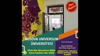 KOSOVA UNIVERSUM ÜNİVERSİTESİ | EUROSTAR YURTDIŞI EĞİTİM