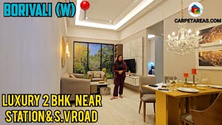 2 bhk specious flat in Borivali west | SV road touch property, Station, Malls, Metro nearby Borivali