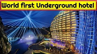 Amazing facts about Chinese hotel || Underground hotel #shorts