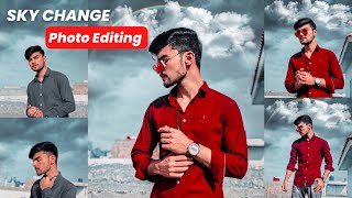 how to change sky background in photo | sky replacement | sky change tutorial | sky change photo