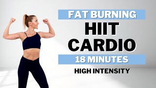 🔥18 Minute HIIT Cardio Workout🔥No Equipment at Home🔥Standing Cardio Workout🔥No Repeats🔥