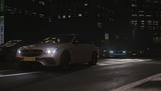 Downpour🖤|M5 & E63s|Assetto Corsa Shutoku шашки