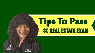 How I passed the South Carolina Real Estate Exam!!!