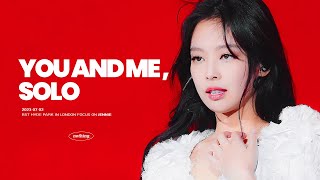 [4K] 230702 You And Me + SOLO 블랙핑크 제니 직캠 BLACKPINK Jennie fancam @BST Hyde Park