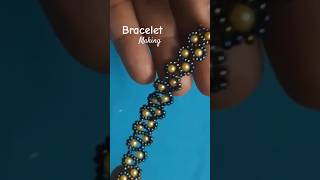 Bracelet Making ‼️ How to Make Beaded Bracelet #shorts