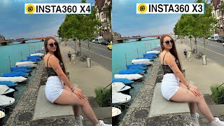 Insta360 X4 Vs Insta360 X3 Camera Test Comparion