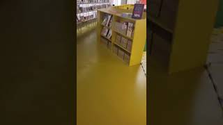 Bro running around bookxcess