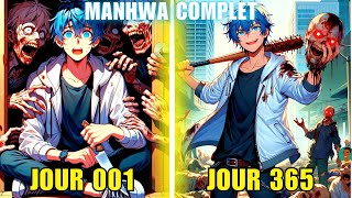 IL A SURVÉCU À L'APOCALYPSE ZOMBIE ET A DIRIGÉ LA DIFFUSION EN LIGNE | MANHWA Resumé